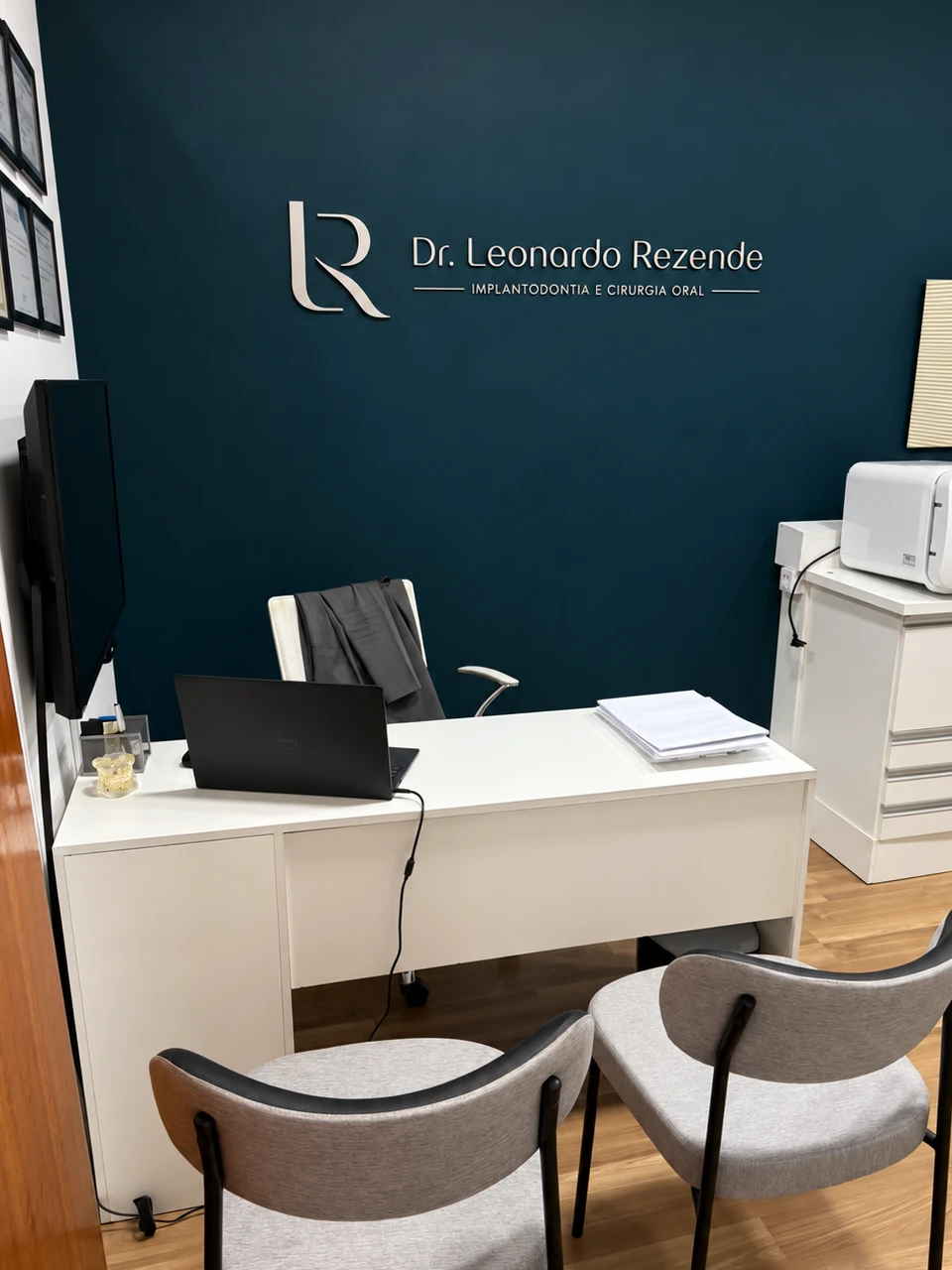 Ambiente de atendimento do consultório